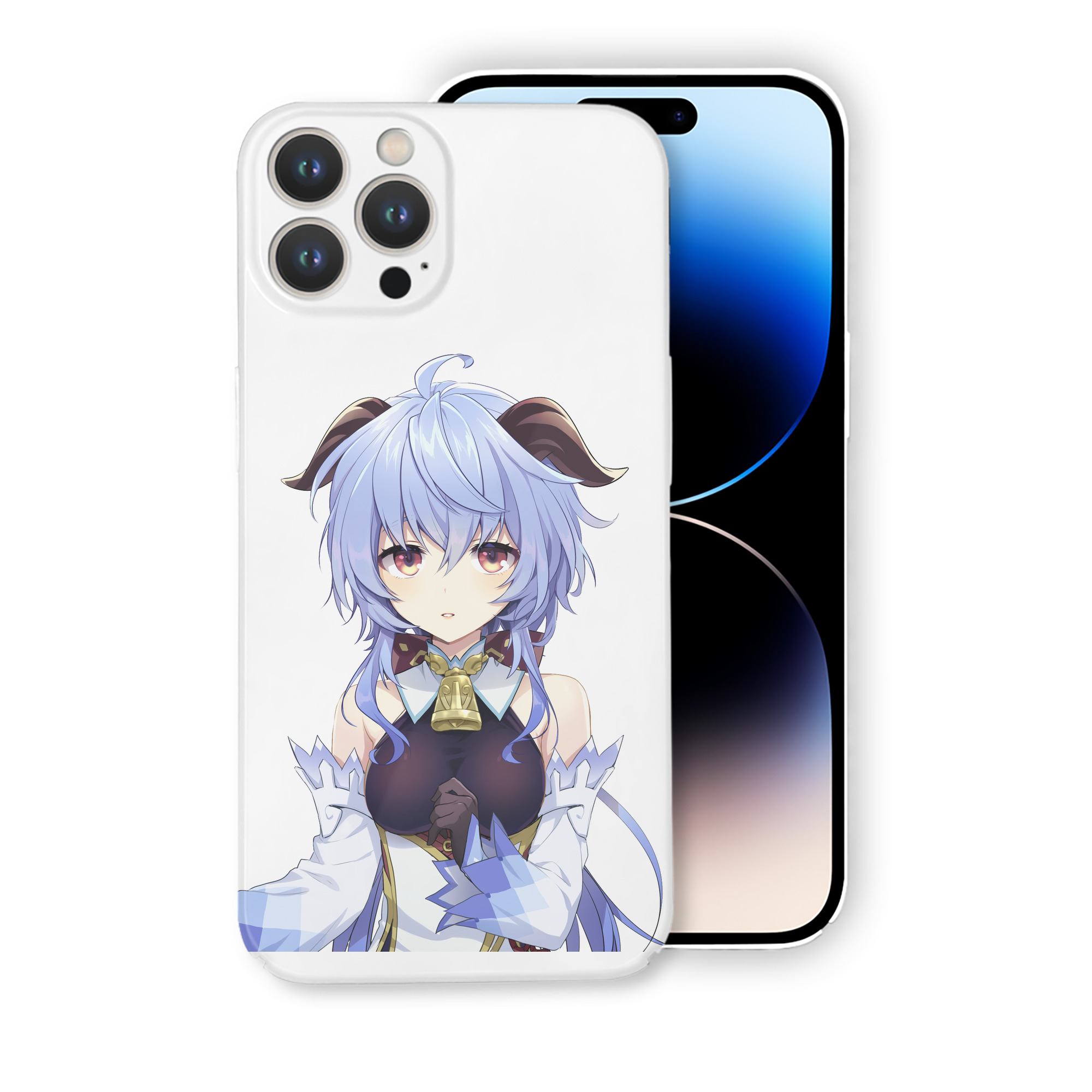 げんし神 甘雨 かんう genshin Ganyu 【iPhone 14シリーズ対応】ハードケース
